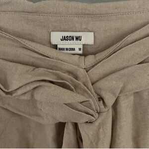 Beige Boho Cottagecore Designer Skirt NWOT Size 10